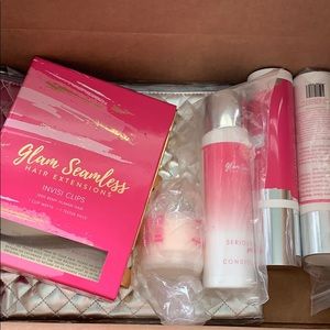 Glam Seamless Invisi-clips Hair Extensions 16in